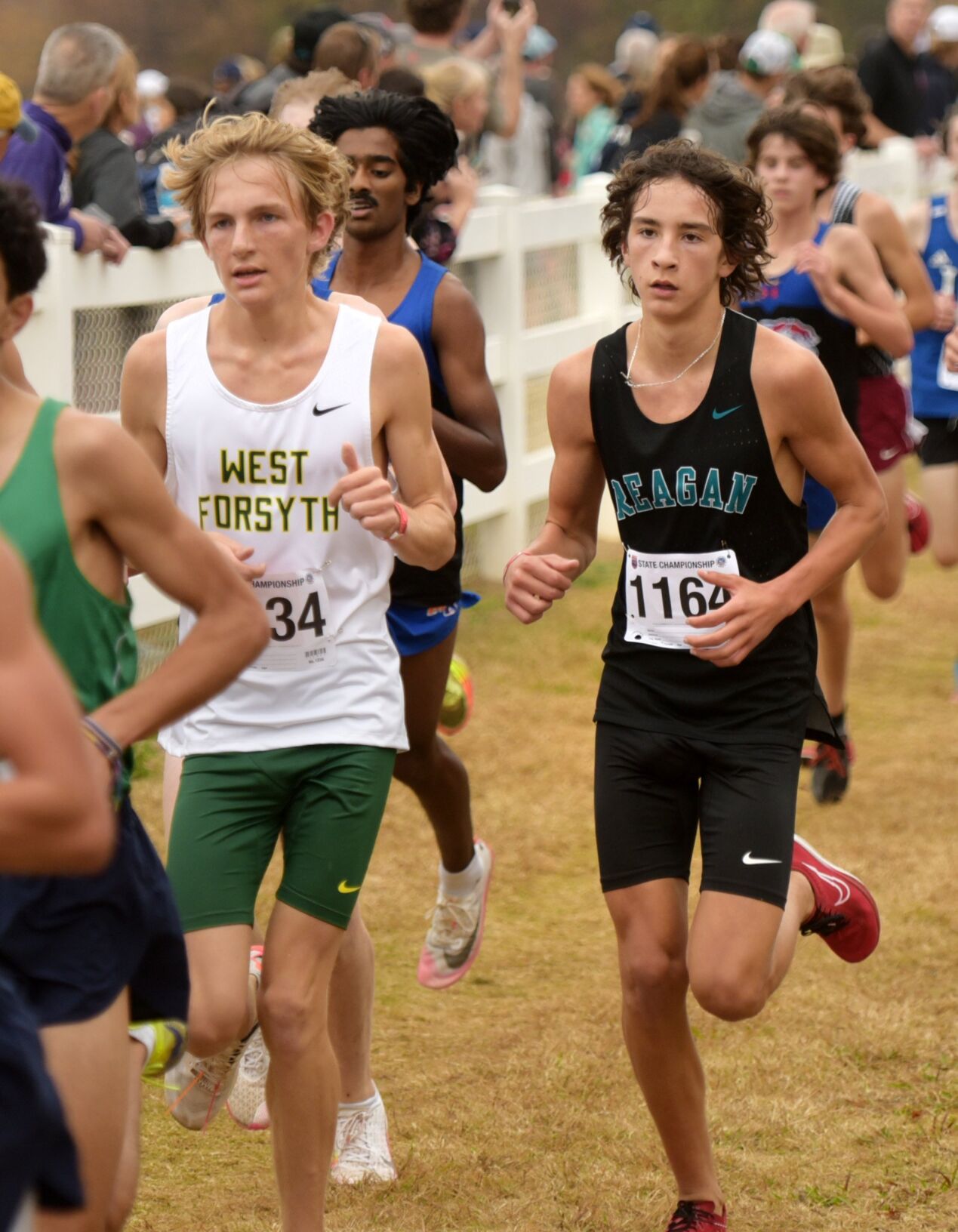 4A NCHSAA cross country championships